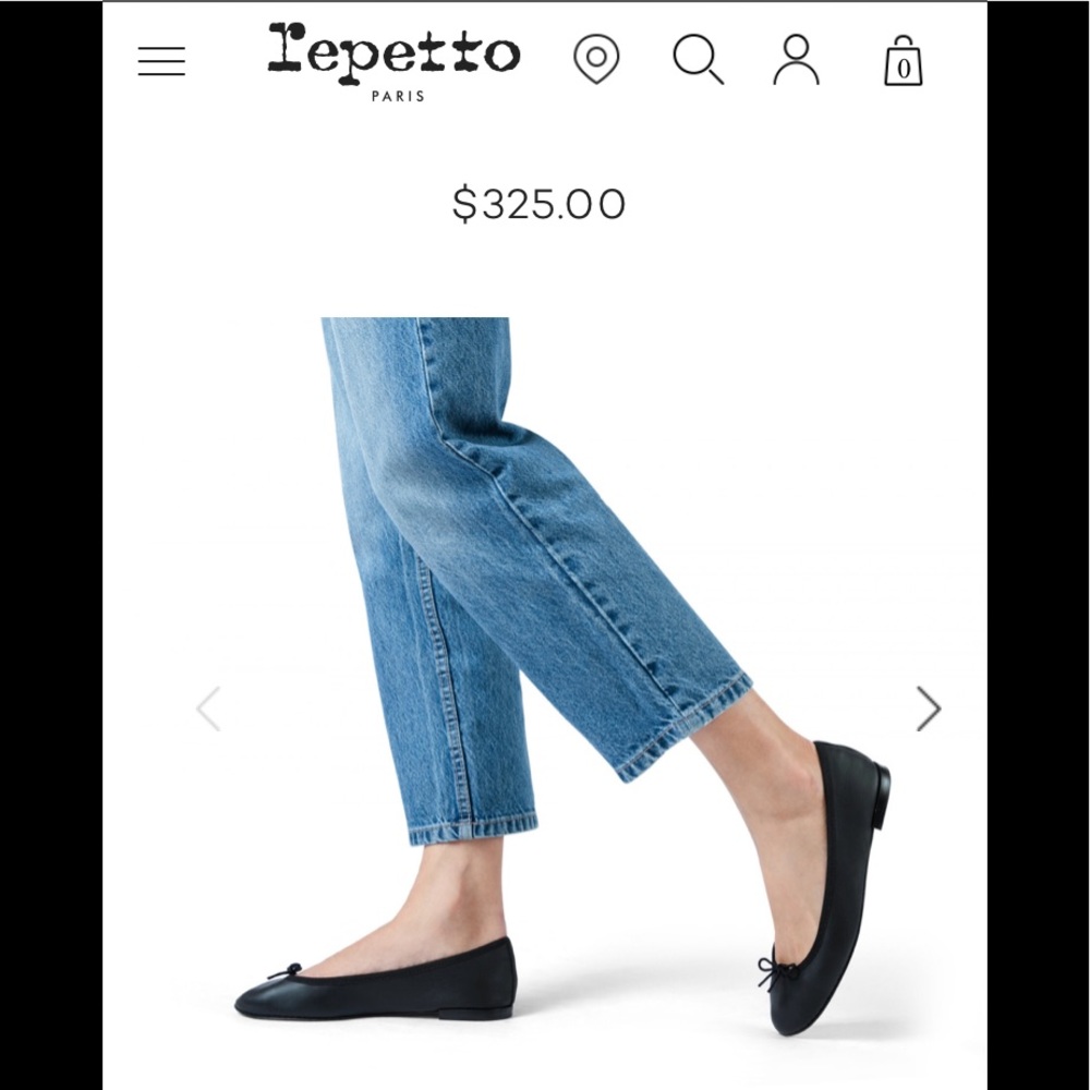 Repetto ballerina flats